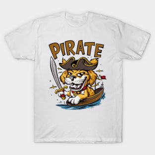 Pirate cute dog T-Shirt